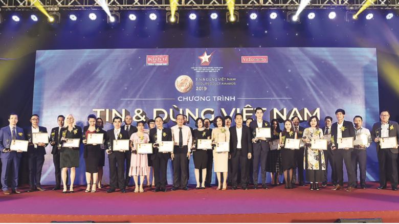 Lễ vinh danh các sản phẩm và dịch vụ Tin Dùng năm 2019