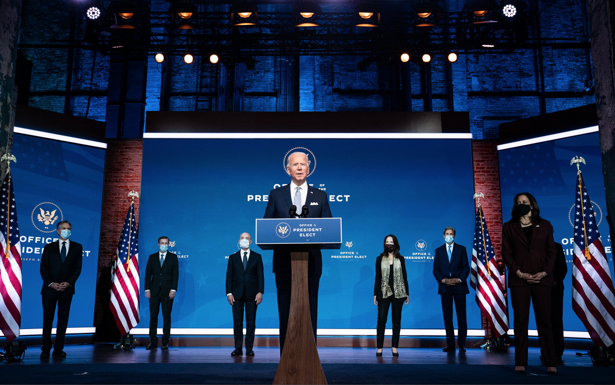 Ngày 24/11, Tổng thống đắc cử Joe Biden tuyên bố một số vị trí quan trọng trong nội các của mình - Ảnh: New York Times