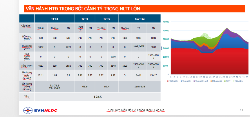 Điện cắt giảm năm 2021.
