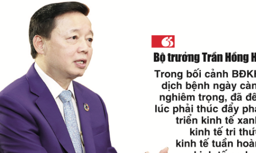 Chuyển đổi mô hình phát triển trong kỷ nguyên của năng lượng xanh