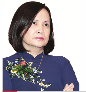 B&agrave; L&ecirc; Thị H&agrave; Thanh Chủ tịch Tổng C&ocirc;ng ty cổ phần Bảo hiểm h&agrave;ng kh&ocirc;ng (VNI)