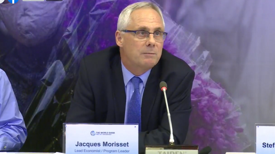 Jacques Morisset, chuyên gia kinh tế trưởng Ngân hàng Thế giới tại Việt Nam