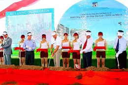 Chủ đầu tư tổ chức khởi công dự án hôm 23/10.