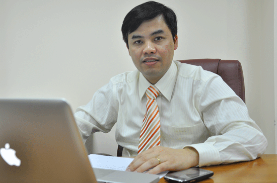 Ông Lê Thanh Hải, Giám đốc Trung tâm thẻ SeABank.