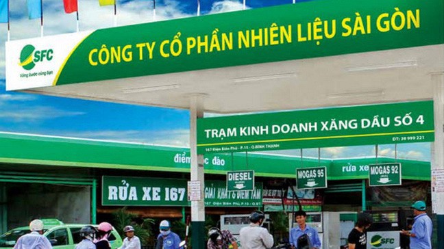 Mã SFC của Công ty Cổ phần Nhiên liệu Sàn Gòn thường xuyên mất thanh khoản.