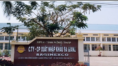 Công ty cổ phần Xuất nhập khẩu Sa Giang.