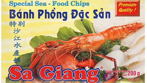 Một trong những sản phẩm của Công ty Cổ phần Xuất nhập khẩu Sa Giang.