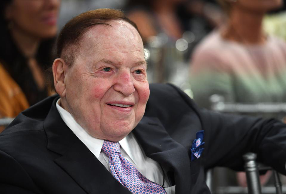 Trùm sòng bạc Mỹ Sheldon Adelson - Ảnh: Getty Images