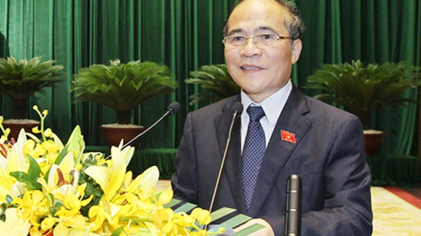 Ông Nguyễn Sinh Hùng làm Chủ tịch Hội đồng Bầu cử Quốc gia