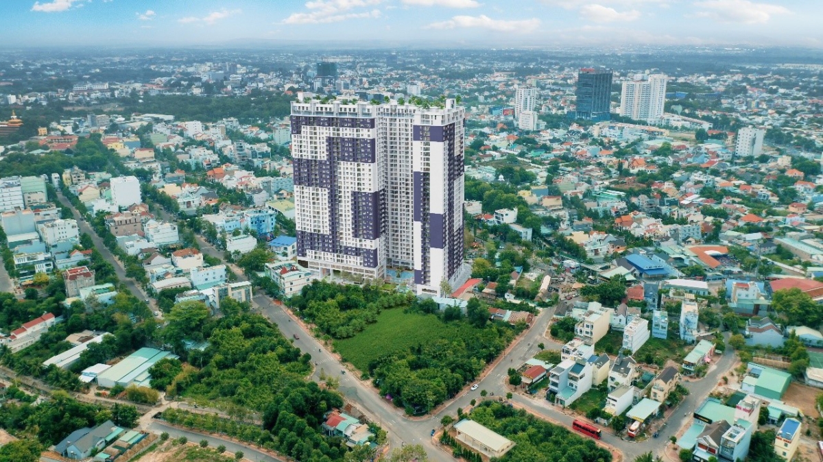 Phối cảnh dự án dự án C-Sky View tại Bình Dương.