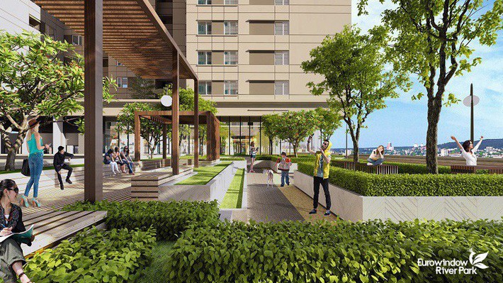 Khách hàng chỉ cần bỏ ra số vốn chưa đầy 290 triệu đồng đã có thể sở hữu một căn hộ tại Eurowindow River Park.