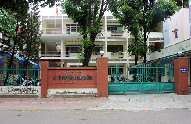 Trụ sở Sở Tài nguyên và Môi trường Bình Định.<br>