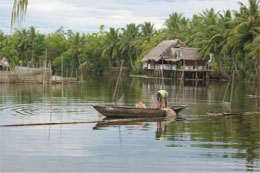 "Phát huy lợi thế sông biển, phát triển kinh tế bền vững vùng đồng bằng sông Cửu Long" là chủ đề của MDEC năm nay.