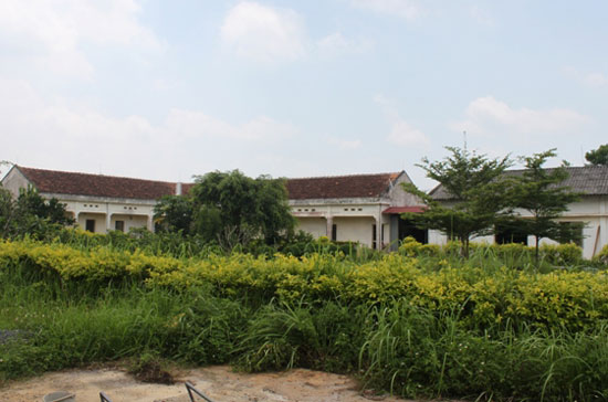 Một góc dự án "công nghệ cao" Sơn Thái - Ảnh: Hoài Ngân