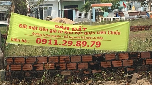 Cơn sốt đất ở Đà Nẵng thời gian qua.