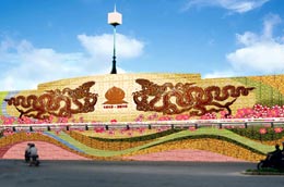 Con đường gốm sứ ven sông Hồng - một trong 15 dự án sẽ được hoàn thành trước Đại lễ.