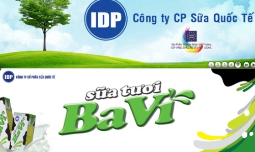 Sữa Ba Vì bị nhái nhãn hiệu