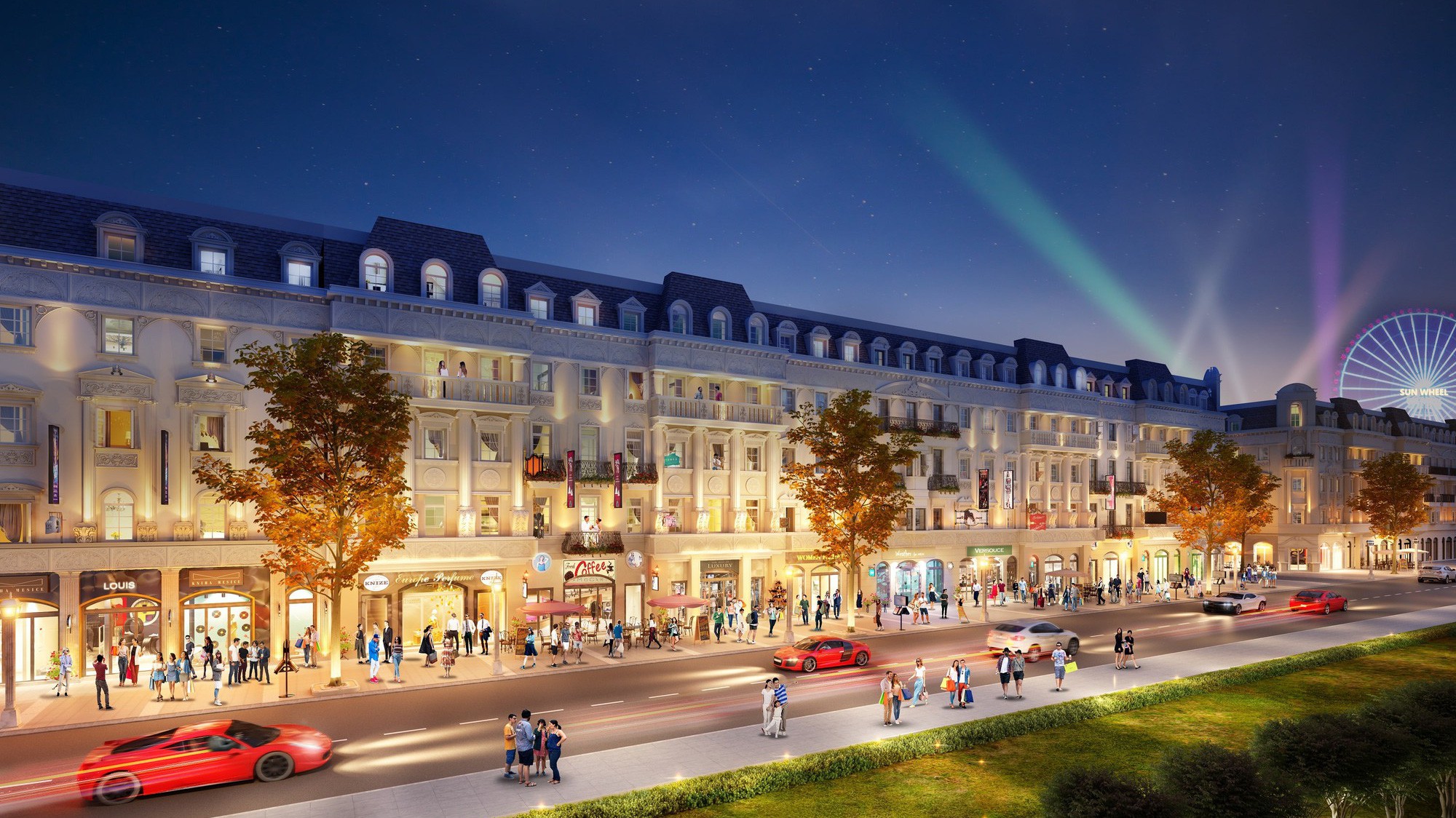 Sun Plaza Grand World là quần thể nhà phố thương mại đầu tiên của Sun Group mang thương hiệu Sun Plaza.