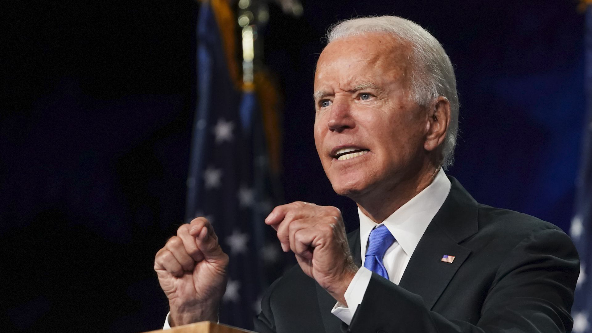 Ứng viên tổng thống Joe Biden - Ảnh: CNN.