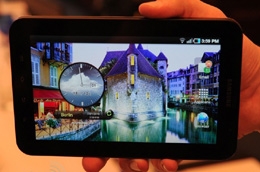 Máy tính bảng Galaxy Tab.