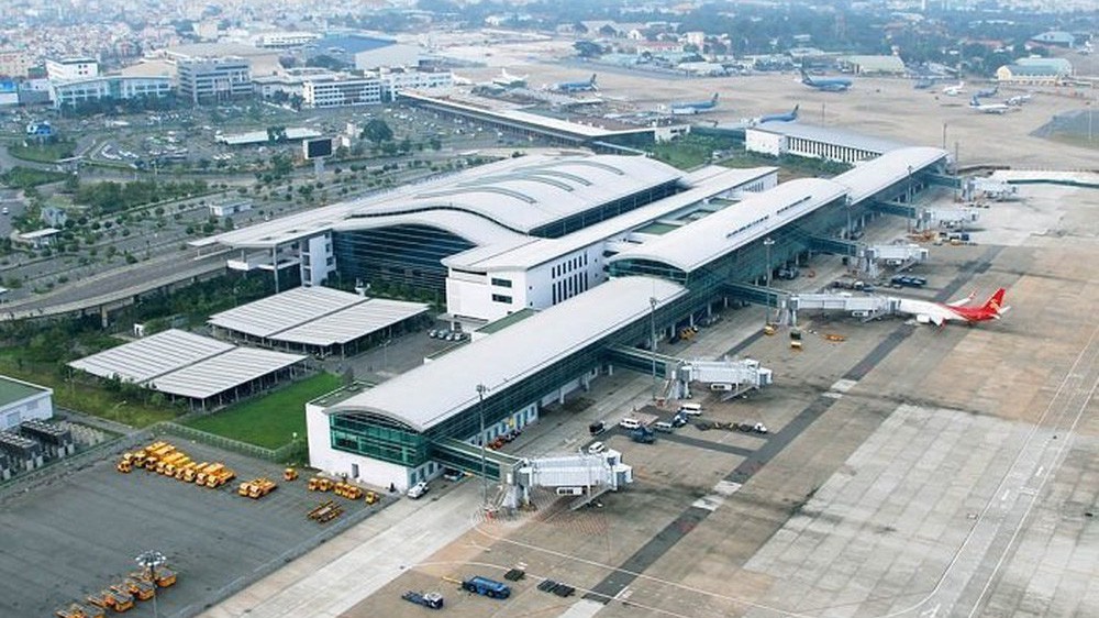 Nhà ga sân bay Tân Sơn Nhất.