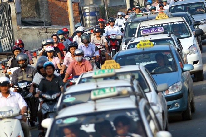 Hà Nội thống nhất áp dụng màu sơn chung đối với xe taxi hoạt động trên địa bàn thành phố từ 2025.