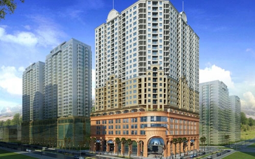 Phối cảnh dự án Tây Hà Tower.<br>