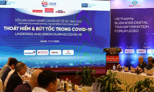 Diễn đàn Doanh nghiệp & Chuyển đổi số Việt Nam 2020: Thoát hiểm và bứt tốc sau Covid-19