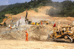 Thủy điện Lai Châu trước ngày khởi công - Ảnh: Chinhphu.vn.