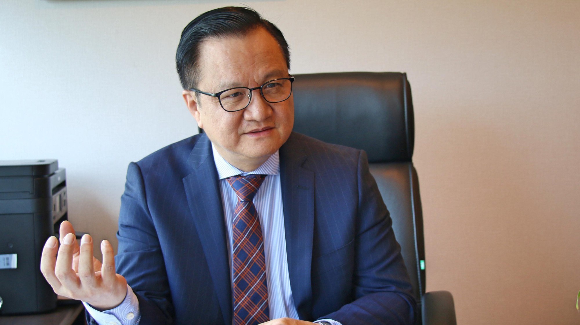 Tổng giám đốc MIKGroup Nguyễn Vĩnh Trân.