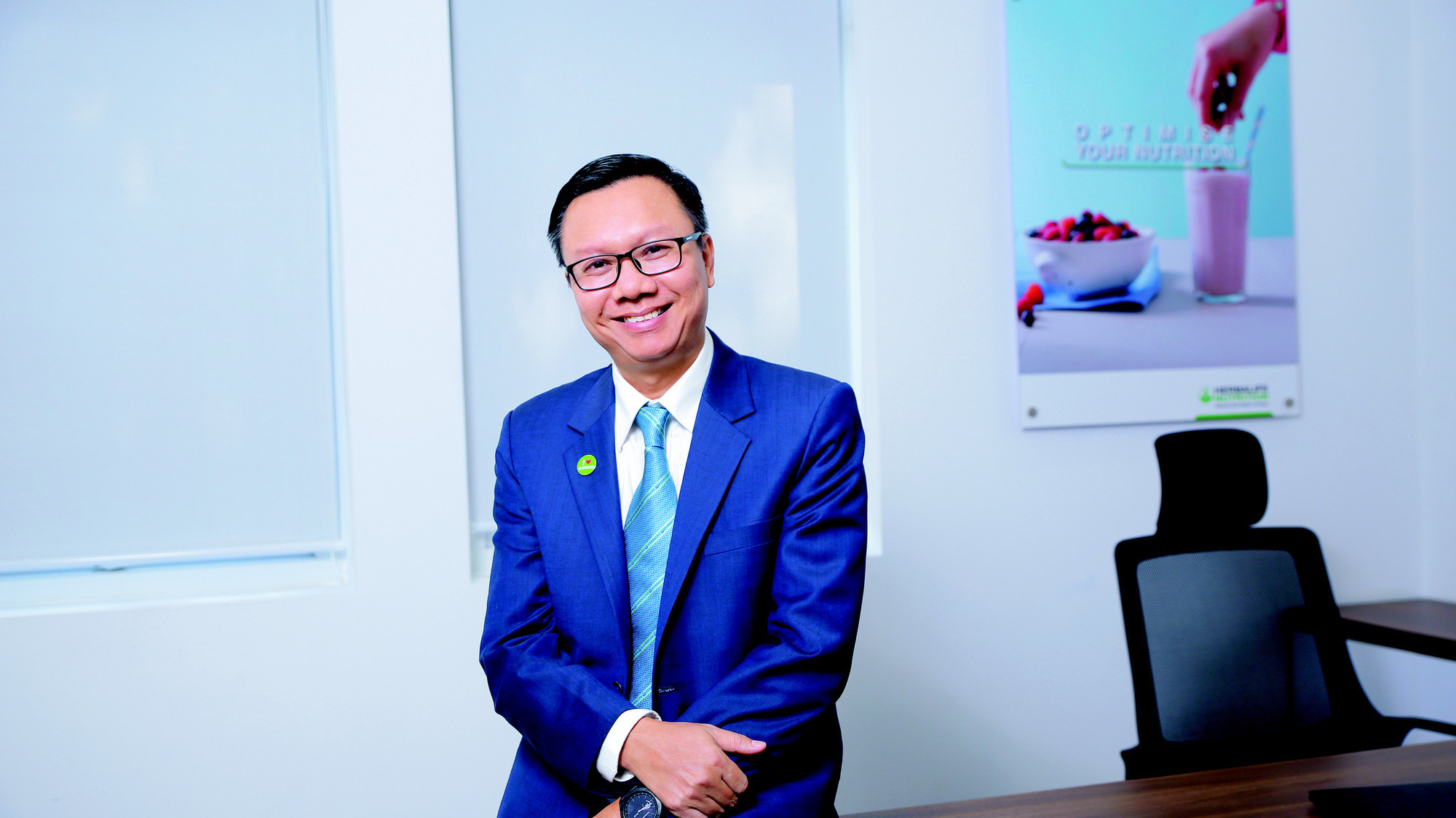 Ông Vũ Văn Thắng, Tổng giám đốc Herbalife Việt Nam và Campuchia chia sẻ: “Herbalife Nutrition phát triển bền vững là nhờ luôn đặt người tiêu dùng ở vị trí trung tâm”.