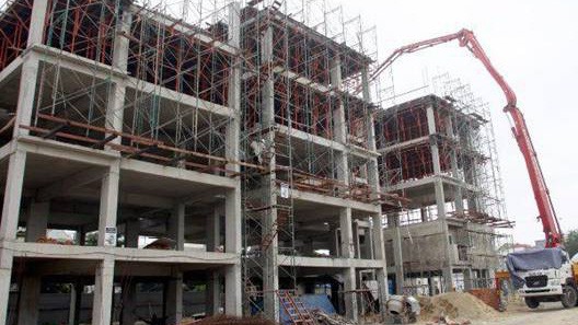 Nhiều công trình ở Hà Nội vi phạm trật tự xây dựng - Ảnh minh hoạ.