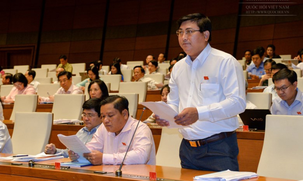 Một phiên thảo luận của Quốc hội khoá 14.