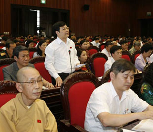 Đại biểu Quốc hội còn có nhiều ý kiến khác nhau xung quanh các dự án luật -  Ảnh minh họa