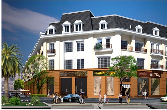 Phối cảnh Khu đô thị du lịch biển Bình Sơn.