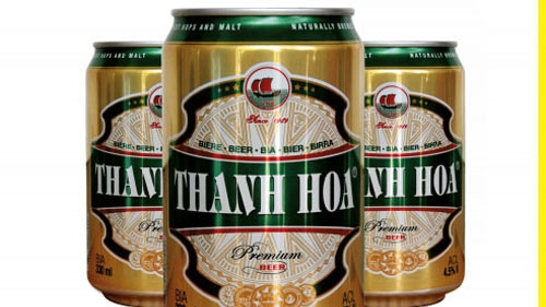 Một trong những sản phẩm của Công ty cổ phần Bia Hà Nội – Thanh Hóa.