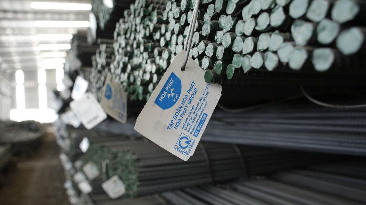 Hòa Phát đang nắm trên 24% thị phần thép xây dựng trong nước.
