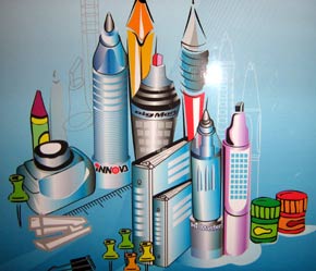 Sản phẩm bút viết của Thiên Long hiện đang chiếm khoảng 30% thị phần trong nước.