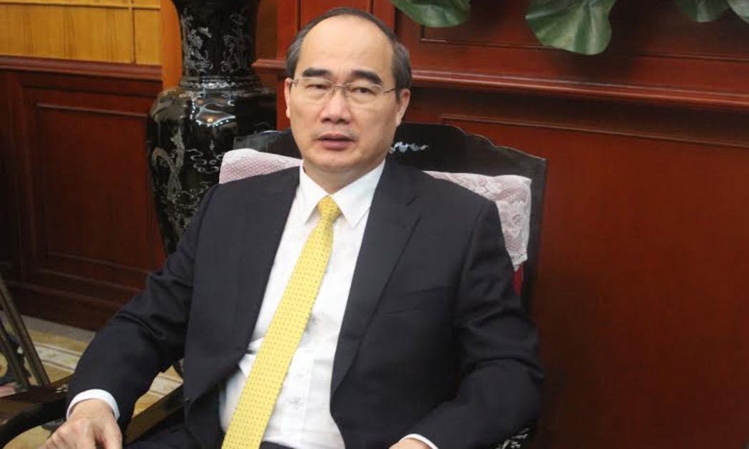 Chủ tịch Uỷ ban Trung ương Mặt trận Tổ quốc Việt Nam, ông &nbsp;Nguyễn Thiện Nhân.