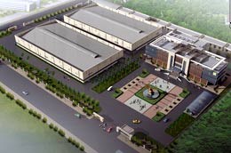 Phối cảnh tổng thể Nhà máy Thiên Sư Việt Nam.