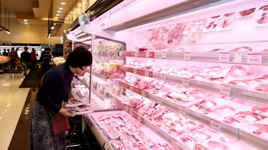 Dự báo xuất khẩu thịt lợn toàn cầu năm 2019 sẽ tăng 3% so với năm 2018. Ảnh minh họa: Quang Phúc