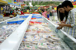 Thịt là một trong những mặt hàng không khuyến khích nhập khẩu.