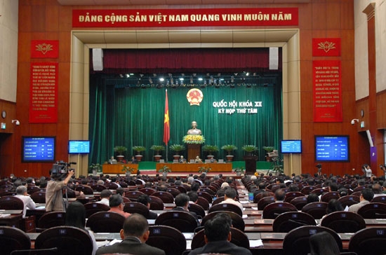 Đa số đại biểu Quốc hội nhất trí thông qua dự thảo Luật Khoáng sản.