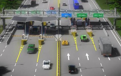 Liên danh Tasco - Vetc được Bộ Giao thông Vận tải chỉ định là nhà đầu tư thu phí tự động không dừng giai đoạn 1.