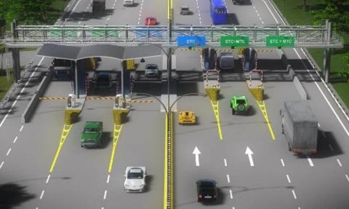 Bộ Giao thông thúc thu phí tự động không dừng trên Quốc lộ 1