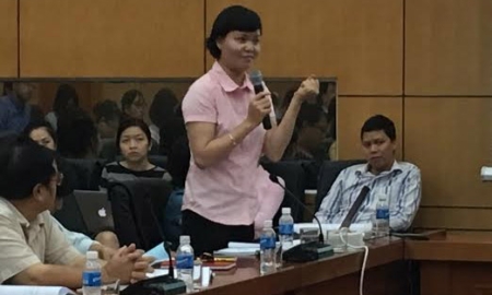 Bà Nguyễn Thị Thu Trang, Giám đốc Trung tâm WTO và hội nhập, Phòng Thương mại và Công nghiệp Việt Nam (VCCI).<br>