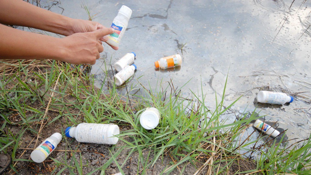 Trung Quốc vẫn là thị trường xuất khẩu thuốc trừ sâu chính cho Việt Nam. Ảnh minh hoa,