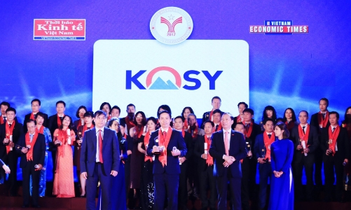 Tập đoàn Kosy 2 năm liên tiếp khẳng định “Thương hiệu mạnh Việt Nam”