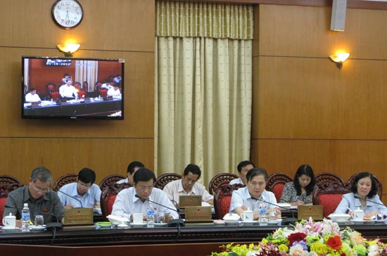 Phiên họp thứ 12 của Ủy ban Thường vụ Quốc hội sẽ tiếp tục vào ngày 16/10 và dự kiến kết thúc ngày 18/10 - Ảnh: LN.