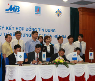 Trong hợp đồng này, tỷ lệ góp vốn cho vay của MB và PVFC đều là 40%, Ngân hàng Bắc Á là 20%.